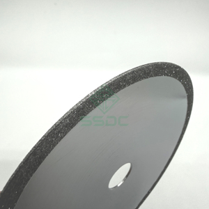 Disque abrasif diamanté électroplaqué 100 mm pour la découpe du granit et du marbre, à utiliser avec une meuleuse d'angle, modèle 2208429 SD170 - Product Image 4