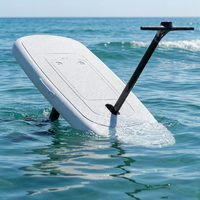 Planche de surf électrique E-foil Jiaqian 8000w avec moteur 45km/h, PVC, 35Ah 58V, hydrofoil, poignée amovible, scooter Efoil gonflable