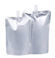 Récipients de boissons chaudes et froides, personnalisés, Durable, mat, étui debout, pochette à bec en aluminium pour liquide alimentaire, unités