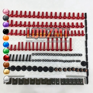 Kit de boulons de carénage en acier inoxydable pour KAWASAKI NINJA Z650 2020-2022 <span class=keywords><strong>Z</strong></span>-<span class=keywords><strong>650</strong></span> <span class=keywords><strong>Z</strong></span> <span class=keywords><strong>650</strong></span> CC 20 21 22 2020 <span class=keywords><strong>2021</strong></span> 2022 Écrous de fixation de carrosserie - Product Image 1