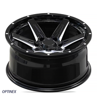 Jantes forgées concaves robustes à 6 branches, finition noir brillant, 17 18 19 20 21 22 pouces, 5x127 6x135 6x139.7 pour Wrangler Bronco D-Max