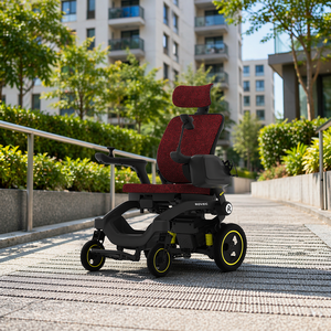 Scooter de Movilidad Plegable e Impermeable para Personas Mayores y con Discapacidad, Batería de Litio de 20 Ah, Marco de Aleación de Aluminio, 480 W - Product Image 4