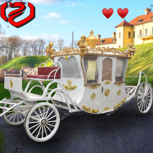 Clásico caballo real transporte cómodo carruaje real europea/familia real transporte carruaje real fabricante {ZD-RC07} - Product Image 1