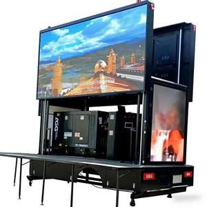 Pantalla LED Portátil para Camiones con Alta Frecuencia <span class=keywords><strong>de</strong></span> Actualización, Resistente al Polvo, Actualización <span class=keywords><strong>de</strong></span> Contenido por Wifi, para Camiones con LED <span class=keywords><strong>de</strong></span> Alto Brillo - Product Image 1
