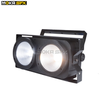 2x100w cob lumière d'étape de blinder lumière chaude et froide 2in1 MOKA SFX
