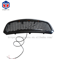 Calandre en maille noire pour voiture Dodge Ram, Grille avant avec LED, adapté aux modèles de 1500, 2013 — 2018