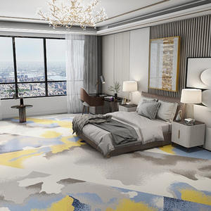 Alfombra Axminster Trenzada Elegante de Color Sólido para Uso Comercial, Lana/Nailon Resistente a las Manchas, Suministro de Fábrica - Product Image 2