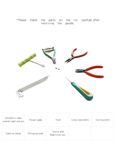 Fabrieksleverancier Handleiding Tennis <span class=keywords><strong>Badminton</strong></span> <span class=keywords><strong>Racket</strong></span> <span class=keywords><strong>Racket</strong></span> Snijmachine - Product Image 6