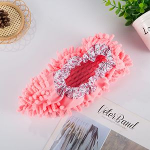 Serpillère YiMing en microfibre chenille écologique pour cuisine, avec couvre-chaussures, épaisse, à lacets, pour nettoyage de sols, détachable et lavable - Product Image 5