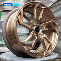 Para BMW-X1, Llantas DEAN FORGED DP194 de 17/18/19/20 Pulgadas, Bronce Pulido, Aleación de Aluminio 6061, Cinco Radios, ET OEM, Ligeras, Personalizadas, Nuevas