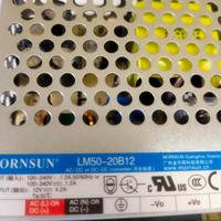Mornsun-fuente de alimentación conmutada AC/DC, 24V/50W, LM50-20B24