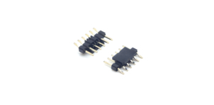 2.0mm Pitch Pin header Connector Single Row Right Angle SMT With Side Cover 1*6P - Product Image 3