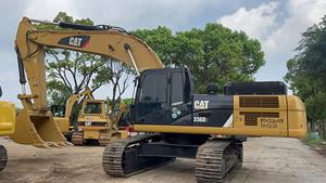 Excavadora sobre orugas usada Caterpillar de buena calidad, modelo 336D2 2022, 12 meses de garantía, buen estado, bomba de motor excavadora hecha en Japón - Product Image 5