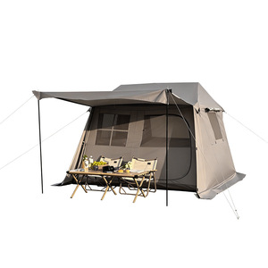 <span class=keywords><strong>Tenda</strong></span> <span class=keywords><strong>da</strong></span> <span class=keywords><strong>Campeggio</strong></span> Oxford Monocamera a Quattro Stagioni, Doppio Strato, Impermeabile, Apertura Rapida Automatica, con Tetto e <span class=keywords><strong>Tenda</strong></span> a Baldacchino Integrati - Product Image 1