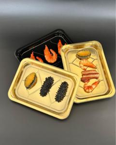 صينية مقسمة بلاستيكية شفافة يمكن التخلص منها ، صواني بلاستيكية يمكن التخلص منها للطعام لتقديم الصناديق البلاستيكية - Product Image 5