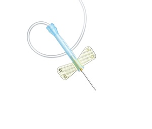 Wuzhou医療用オールサイズ使い捨て頭皮静脈セット25G21G23Gバタフライニードル安全 - Product Image 2