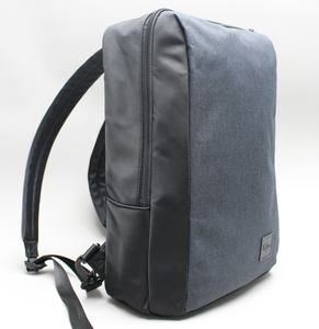 Fashion trendy Durable Polyester <b>lightweight</b> Two shoulder strap Black use business trip Laptop <b>Backpacks</b> for men - Product Image 2