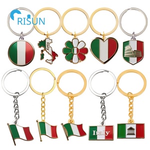 <span class=keywords><strong>Souvenirs</strong></span> de voyage marguerite <span class=keywords><strong>Rome</strong></span> italie italien fête nationale émail porte-clés porte-clés porte-clés personnalisé italie italien porte-clés - Product Image 1