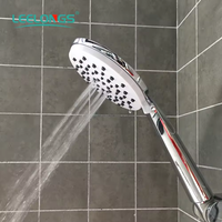 Ensemble de colonne de douche murale Leelongs avec pommeau de douche à main multifonction
