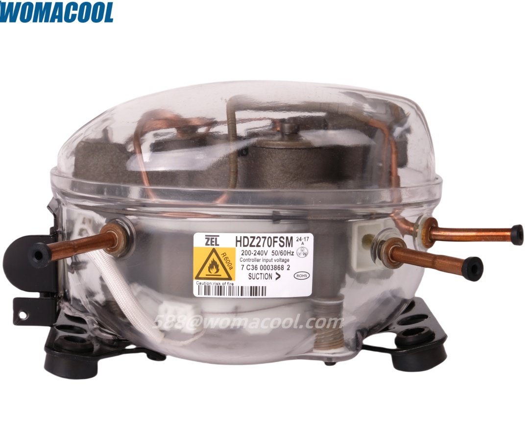 ZEL Zanussi Inverter Compressor R600a 220V/50Hz for Freezer Ice