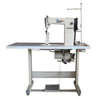 TKW-810/820 Machine à coudre plate à simple/double aiguille pour le dos du lit en cuir