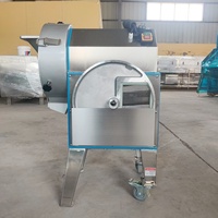 Industrie Vers Fruit Tomaat Mango Kubus En Plantaardige Wortel Okra Snijmachine Snijmachine Strip Chopper Snijmachine Voor Restaurants