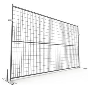 Valla de Construcción Temporal Removible de Metal <span class=keywords><strong>para</strong></span> Canadá, Paneles Metálicos <span class=keywords><strong>para</strong></span> Obras, Áreas de Piscina, Patios, Céspedes y Balcones - Product Image 3