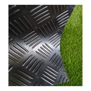 Mật độ cao bền Checker Mô hình cao su tấm sàn Mat CuộN - Product Image 2