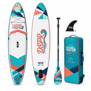 Planche de Stand Up Paddle rétro Y2K aux couleurs vives, idéale pour les aventures de paddle sur lac, rivière et côte. - Product Image 2
