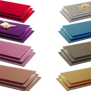 結婚式用プレキシガラスに柔軟なシルバー & ゴールドミラーアクリルシート-ローズゴールドPMMAボードカスタムカッティングサービス - Product Image 6