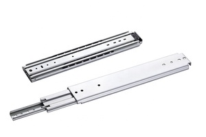 76mm đồ nội thất trượt ra máy Pantry Bảng điều khiển Kệ trượt tủ bếp phía dưới gắn nhiệm vụ nặng nề ngăn kéo thanh trượt đường sắt - Product Image 5