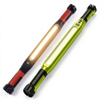 Lampe de travail d'urgence transfrontalière nouvelle génération, multifonctionnelle, à fixation magnétique, avec batterie externe et LED COB pour l'extérieur