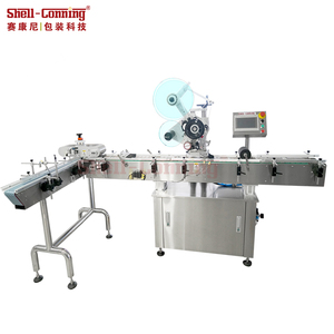 Shellconning tự động thông minh Duy nhất-ném song song phẳng bề mặt máy dán nhãn với cho ăn Cơ chế - Product Image 1