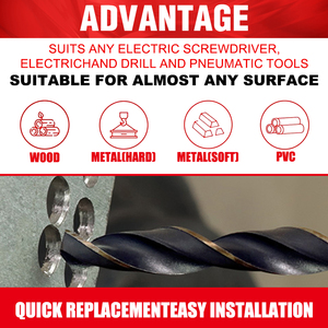 Songqi M2 HSS 6542 mũi khoan xoắn, DIN 338 tuân thủ, được thiết kế chính xác cho thép không gỉ và kim loại cứng - Product Image 5