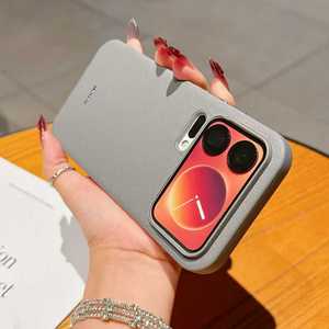 Étui de téléphone portable professionnel KAOU pour Xiaomi 17 Pro Max, en cuir souple TPU de luxe, coque rigide 5G, antichoc, bouton métallique, protection de l'objectif - Product Image 2