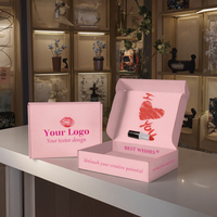 Boîte de beauté pour rouge à lèvres emballage en papier vernis à ongles cosmétique brillant à lèvres boîtes d'emballage cadeau