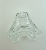 Vente en gros Bouteille de parfum vide de luxe en verre Tour Eiffel 30ml Bouteille de parfum en forme de Tour Eiffel