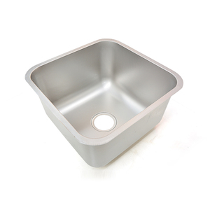 Ciotola per lavello singolo da cucina commerciale 304 in <span class=keywords><strong>acciaio</strong></span> inossidabile lavabo misura a stella fatto a mano senza rubinetto a un foro - Product Image 6