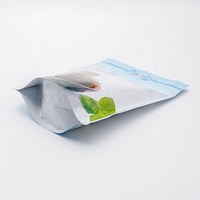 Sacs en plastique refermables personnalisés à prix d'usine, sacs Mylar, pochettes verticales avec fermeture éclair à déchirement facile pour café