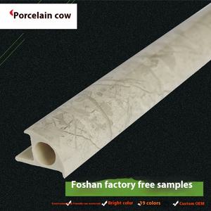 Tira protectora de esquina de azulejo de cerámica, tira de borde positivo de 1mm de espesor, tira de pared de <span class=keywords><strong>PVC</strong></span> con línea de plástico de piedra gris <span class=keywords><strong>para</strong></span> sellar - Product Image 2