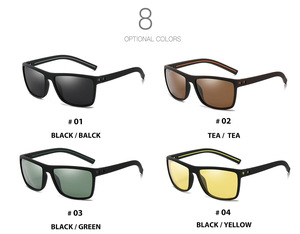 Pesca <span class=keywords><strong>occhiali</strong></span> <span class=keywords><strong>da</strong></span> <span class=keywords><strong>sole</strong></span> leggeri classici quadrati <span class=keywords><strong>da</strong></span> uomo sport <span class=keywords><strong>protezione</strong></span> <span class=keywords><strong>UV</strong></span> per la guida in esecuzione pesca non polarizzati - Product Image 2