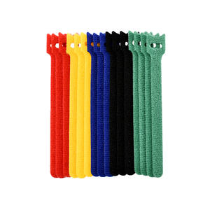 Bande auto-adhésive à double face avec crochets et boucles, plusieurs tailles, logo imprimable, velcro, attache-câbles - Product Image 1