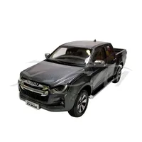 2021 Isuzu d-max 1:18 SUV simülasyon alaşım araba modeli oyuncak hediye dekorasyon