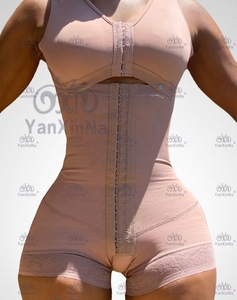 Costo-efficace Fajas Colombianas per tutto il corpo ad alta compressione controllo pancia supporto seno cerniera lato corsetto <span class=keywords><strong>guaina</strong></span> dimagrante <span class=keywords><strong>guaina</strong></span> - Product Image 3