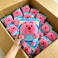 Peluches Kawaii douces et rondes de 8 pouces, à prix abordable, pour les prix des jeux de grue à pinces