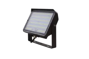 Capteur intelligent automatique allumer/éteindre le crépuscule à l'aube raccords de projecteur led mince non DOB plat lumière extérieure 100w 150w