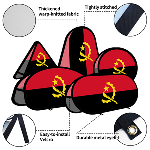 Angola Oval Pop up <b>Banner</b> Warp-knitted Fabric for Outdoor Advertising Promotion Outdoor Tent - Product Image 3