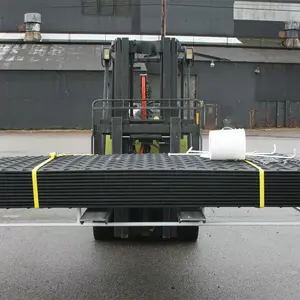 UHMWPE 4x8 HDPE camión piso de la carretera protección temporal del suelo alfombra de entrada con excavadora de alta resistencia