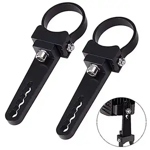 1.5'' 1.75" 2'' Bull Bar Tube Mount Clamps Universal Mounting Brackets Holder Kits for Led Hid Light Bar ATV UTV Trucks