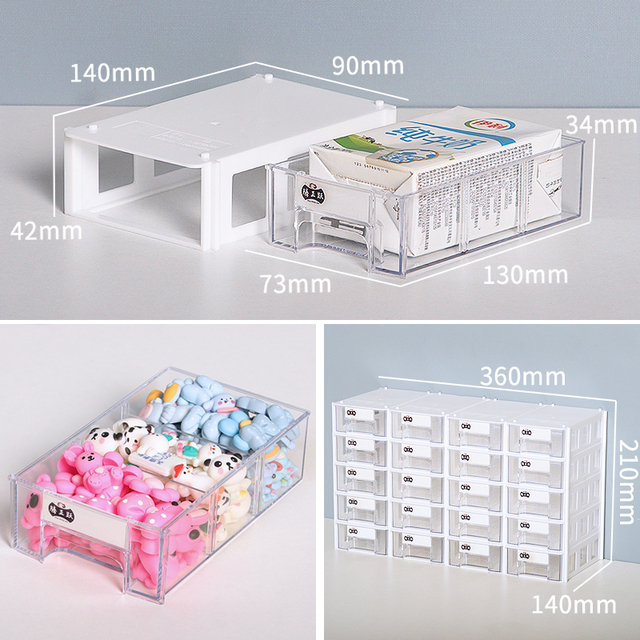 Tengzhengyue High Quality 20 Drawer Multifunctional Parts Storage Box for Office and Household Small Items Storage